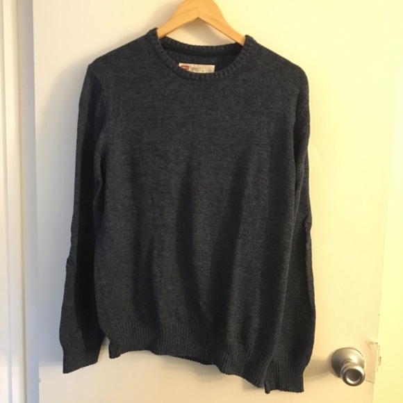 Levi's Other - Levi’s navy blue cotton sweater size L